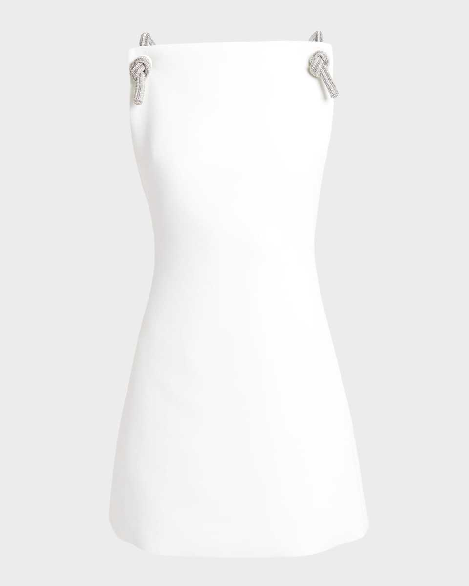 Embellished Rope Mini Shift Dress